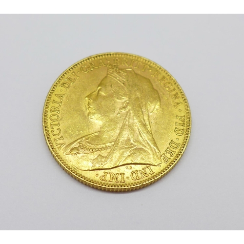 955 - A Victorian 1901 full sovereign, Perth mint