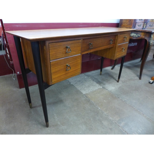 108 - A teak desk