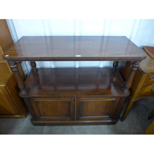 198 - A Victorian mahogany buffet