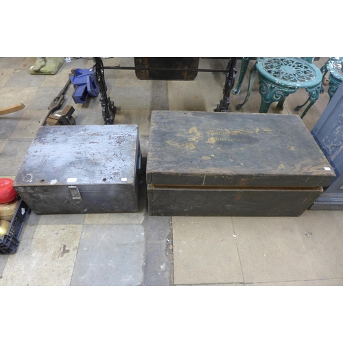 361 - Two tool boxes with tools