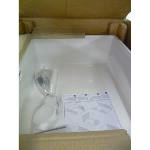 2339 - Wren Kitchens 600 x 500 x 200mm Belfast sink - boxed - unused