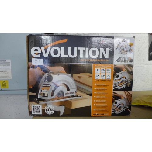 2122 - Evolution ripsaw 240v - W in box