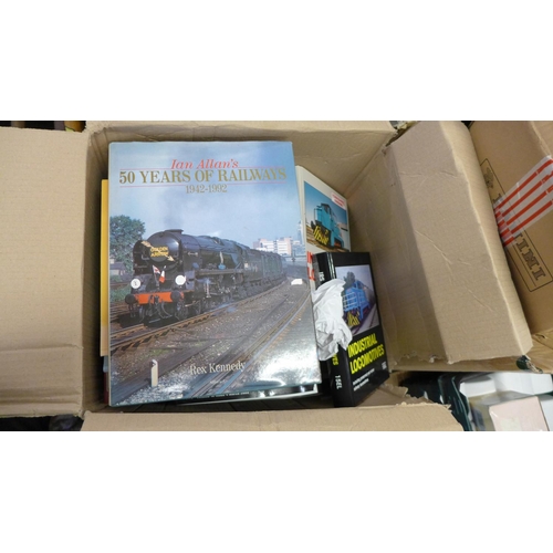 2388 - Box of railway books