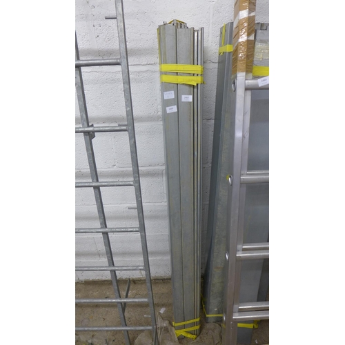 2463 - Qty. of steel cable trunking 2 sizes