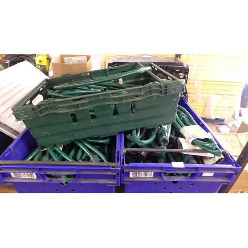 2477 - 3 Crates of Elgo hose - reel to tap sets - large qty.