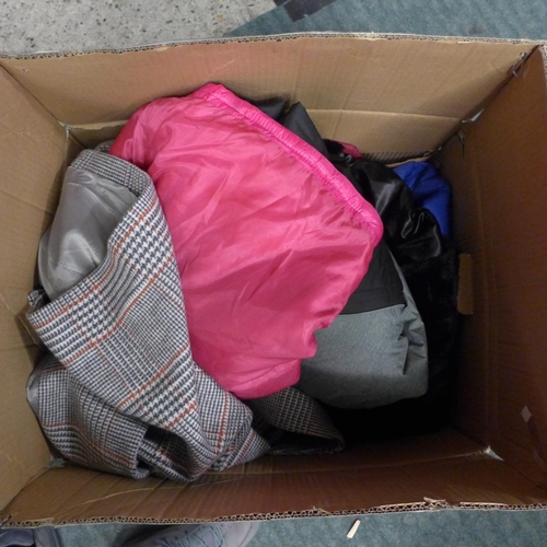 3335 - Qty. of mixed lady's jackets/coats - various sizes * this lot is subject to VAT