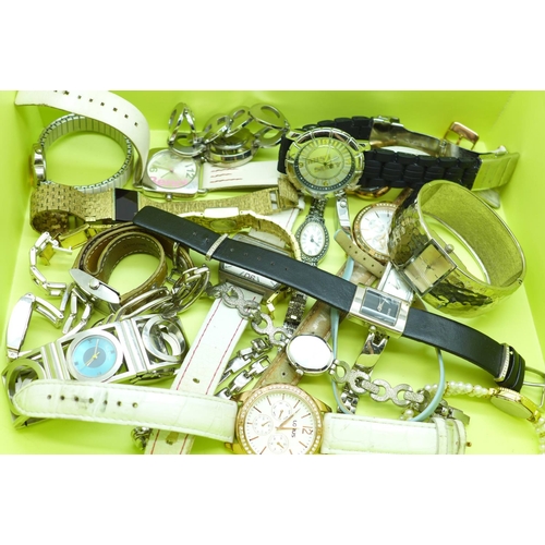 682 - A collection of lady's wristwatches including Avia, Paul Smith, Lacoste and Radley