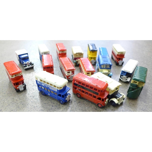 751 - A collection of Days Gone model buses