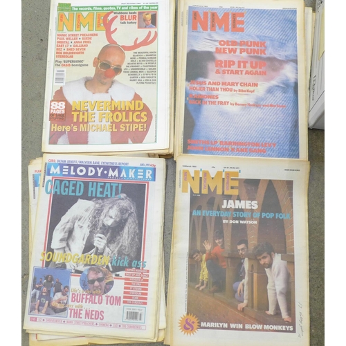 755 - Melody Maker and NME magazines