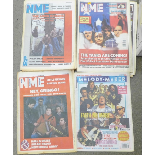 755 - Melody Maker and NME magazines