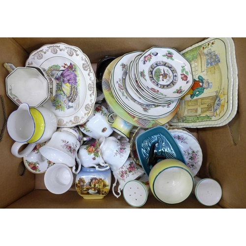 773 - A collection of china including Royal Doulton, Royal Albert Lavender Rose, Poole and Royal Albert Ol... 