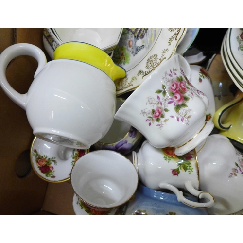 773 - A collection of china including Royal Doulton, Royal Albert Lavender Rose, Poole and Royal Albert Ol... 