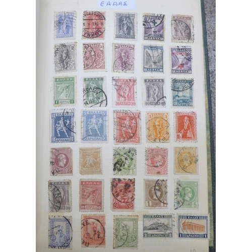 784 - Stamps; a box of albums, covers, catalogues, etc.