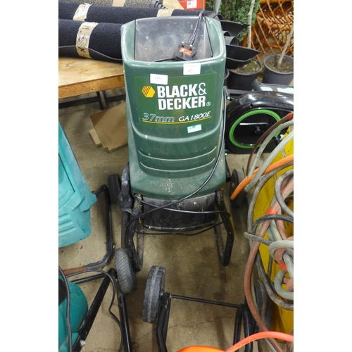 Black and Decker GA 1600E Electric Garden Shredder