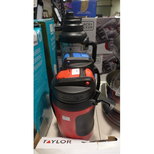 3306 - Titan Jug Thermal 4L , Contigo 2Pk Water Bottle    * This Lot Is Subject To Vat (Ajs6-155,156)