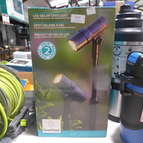 3310 - Alpan Solar Light 2Pk     * This Lot Is Subject To Vat (Ajs6-146)