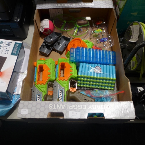 3314 - Orbit Ipoint Pencil Sharpener, Zuru X Shot Bug Attack     * This Lot Is Subject To Vat (Ajs6-377,454... 