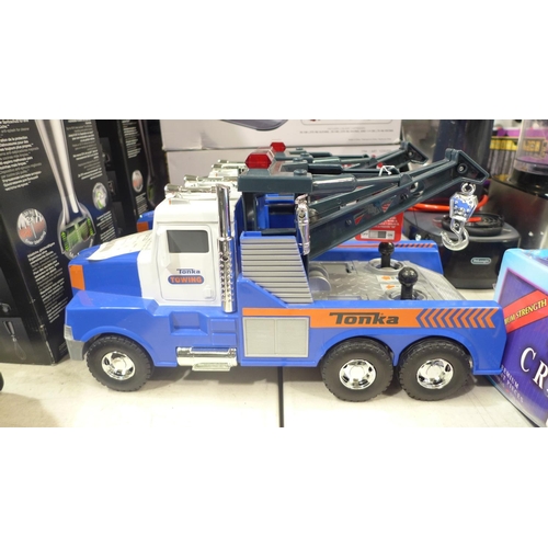 3349 - 2 X Tonka Mighty Motorized Toys    * This Lot Is Subject To Vat (Ajs6-131,132)