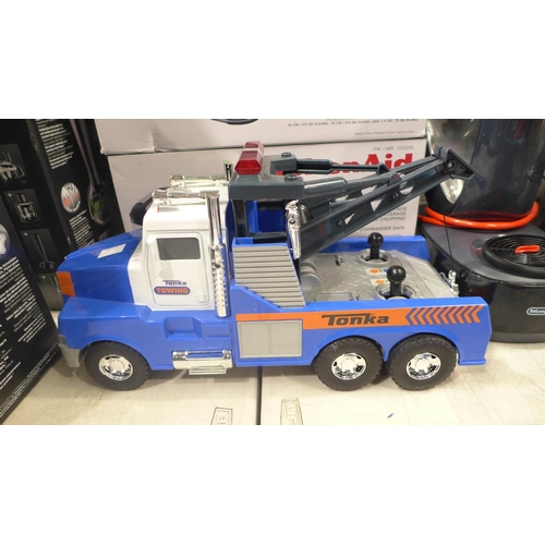 3349 - 2 X Tonka Mighty Motorized Toys    * This Lot Is Subject To Vat (Ajs6-131,132)