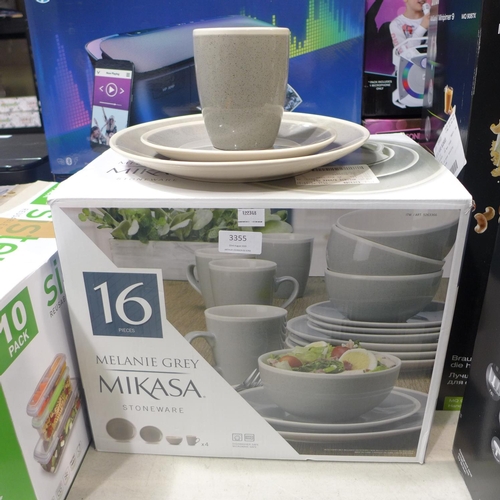 3355 - Mikasa Melanie Dinnerware Set * This Lot Is Subject To Vat (Ajs6-167)