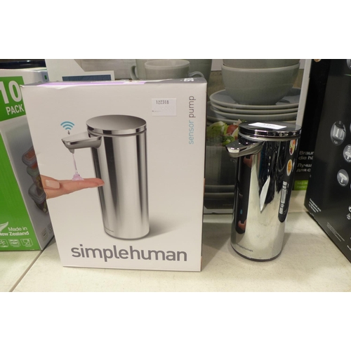 3356 - Simplehuman Soap Pump  * This Lot Is Subject To Vat (Ajs6-68)