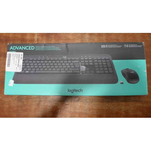 3091 - Logitech Keyboard  (Ajs6-256)  * This lot is subject to VAT