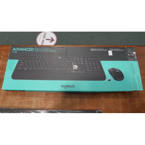3093 - Logitech Keyboard  (Ajs6-258)  * This lot is subject to VAT