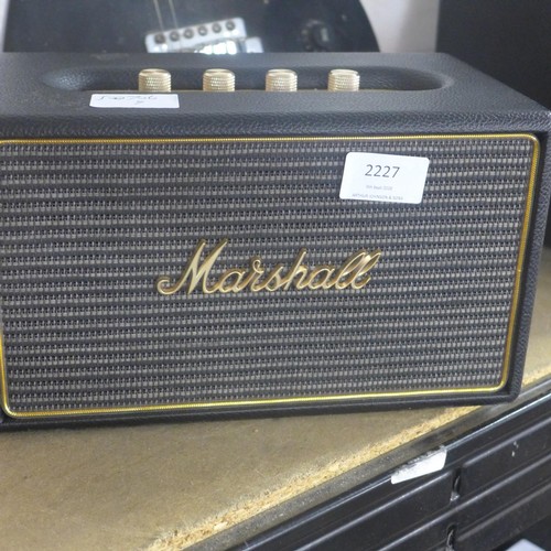 2227 - Marshall wireless speaker - demo unit - ex shop display - no lead (small)