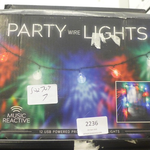 2236 - Paladone music reactive party lights