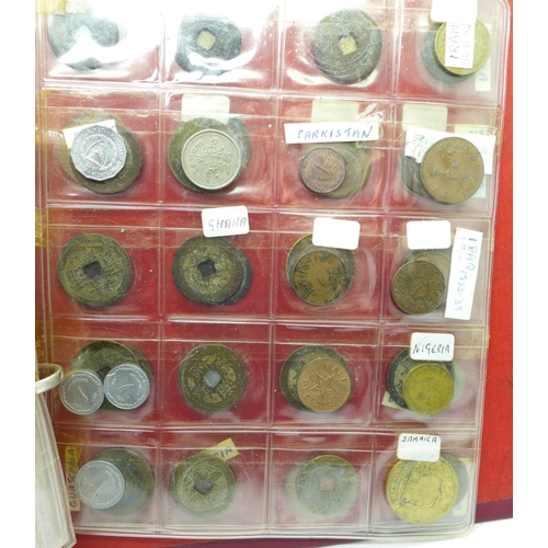 661 - An album of worldwide coins