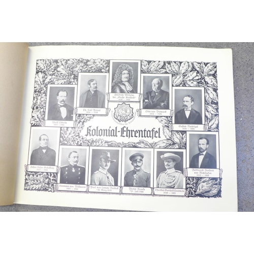 684 - A Deutsche Kolonien cigarette card album, complete