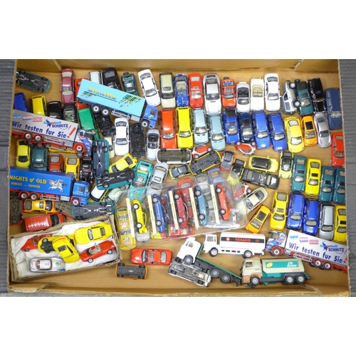 748 - A collection of Cararama and other HO die-cast model vehicles