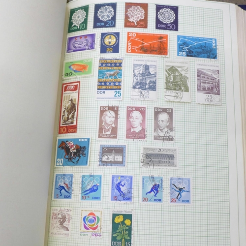 776 - Seven assorted albums of stamps