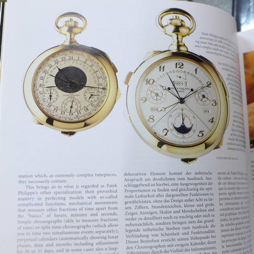 783 - A collection of watch books including Watches International and Patek Phillippe