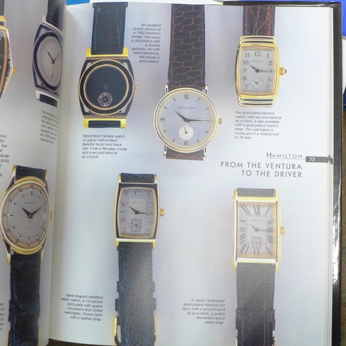 786 - A collection of watch books including The World of Watches