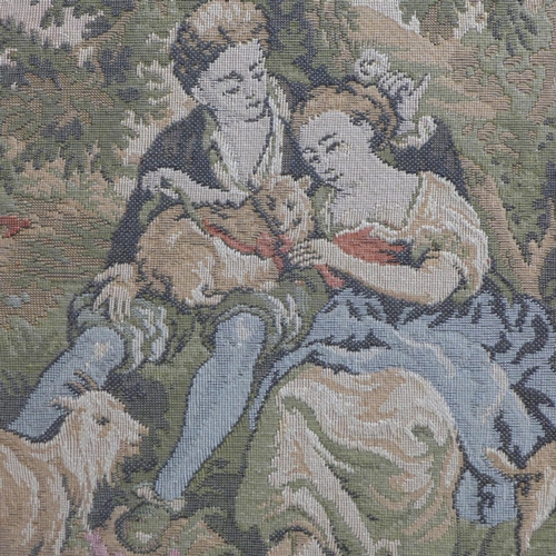 811 - A mounted,1950's/1960's Berlin tapestry