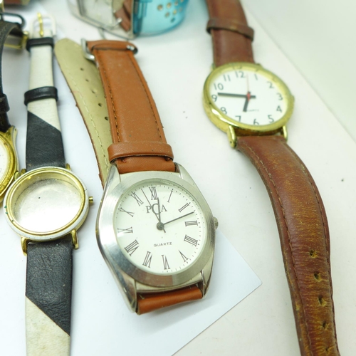 958 - A collection of wristwatches