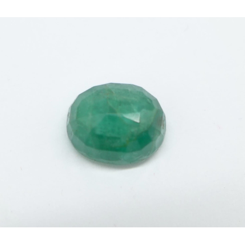 996 - An unmounted emerald, approximately 3.95carat weight