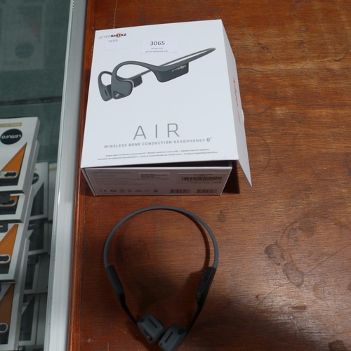 3065 - A Trekz Air Grey Headphones (200-384)* This Lot Is Subject To Vat