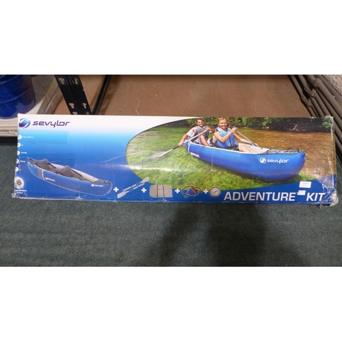 3156 - A Sevylor Inflatable Adventure Kayak Kit, RRP £189.99 + Vat   (200-82)* This Lot Is Subject To Vat