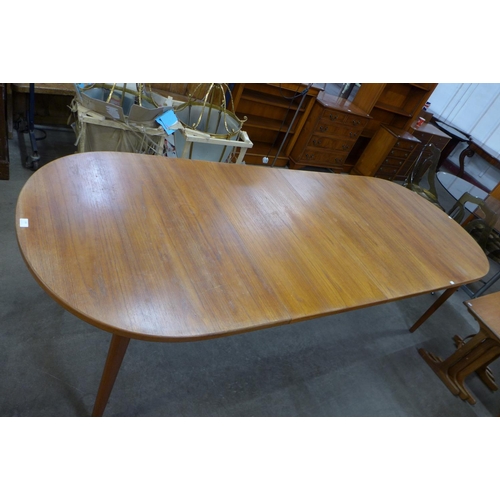 130 - A Swedish Nils Jonsson for Troeds teak extending dining table