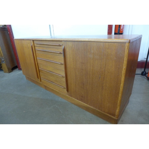 136 - A Danish teak sideboard