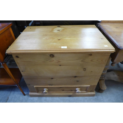 209 - A pine mule chest