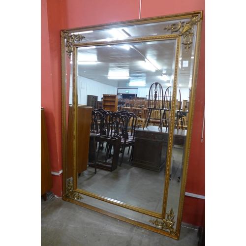 67 - A large French style gilt framed mirror, 194 x 136cms 
  (M24W202)   #