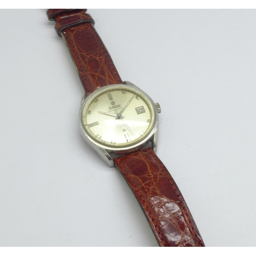 1073 - A Titoni Airmaster wristwatch, 21 jewels