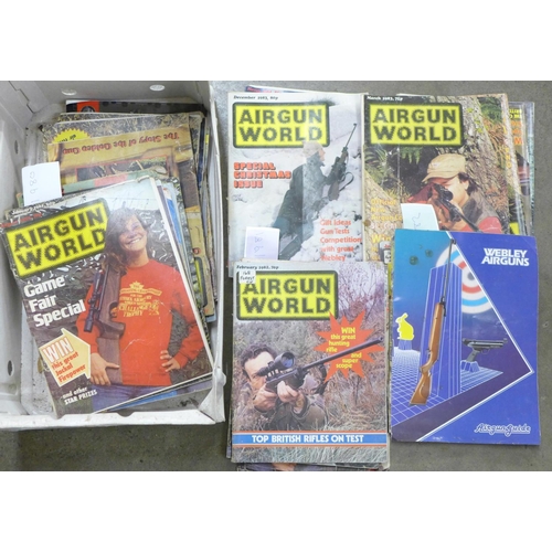 1116 - A collection of Airgun World magazines **PLEASE NOTE THIS LOT IS NOT ELIGIBLE FOR POSTING AND PACKIN... 