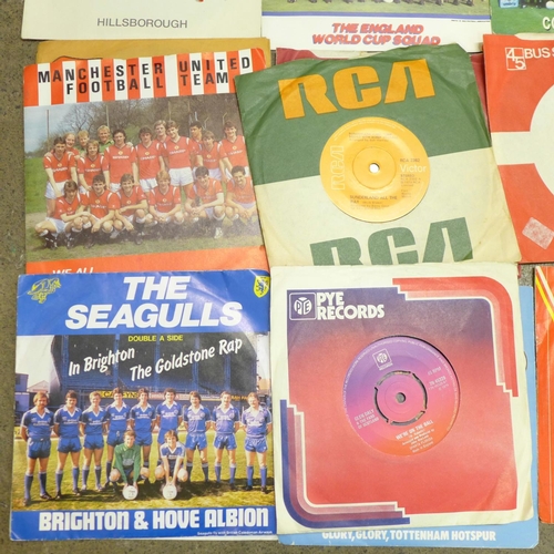 741 - A collection of football related 7