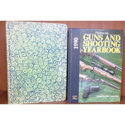 748 - Six books relating to guns including The Price Guide to Antique Guns & Pistols by Peter Hawkins and ... 