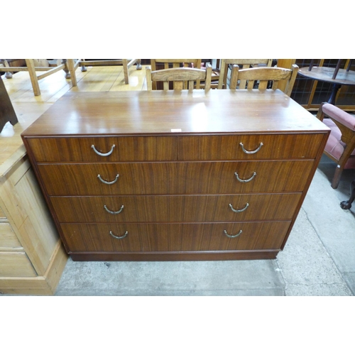 158 - A Meredew afromosia chest of drawers