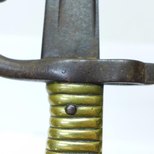 779 - A French bayonet, 1881